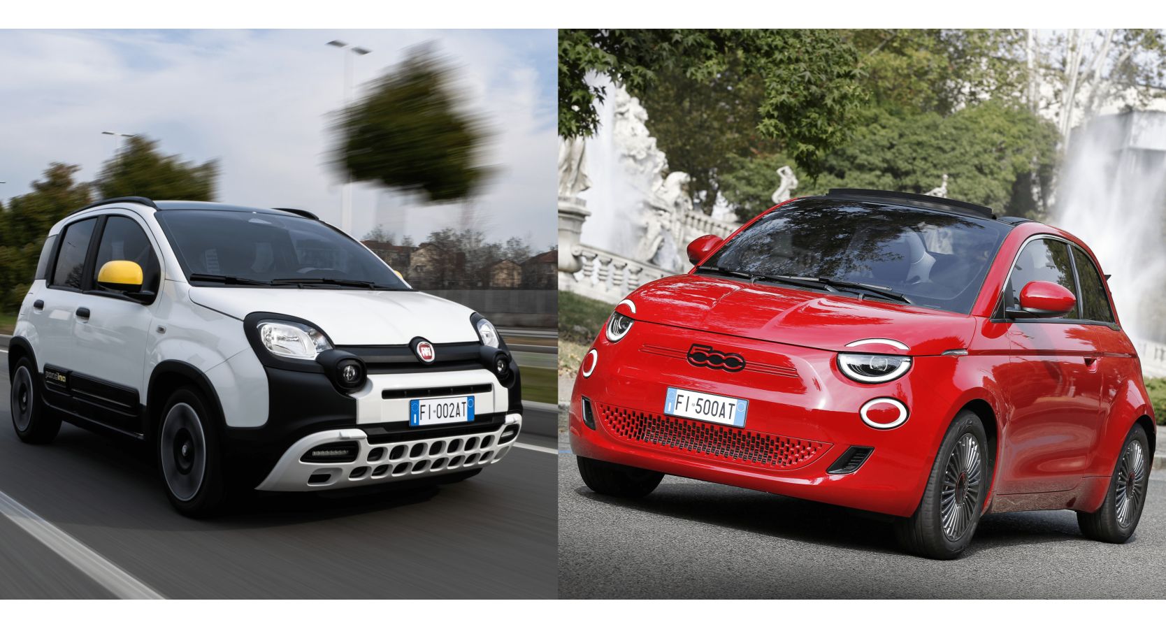 FIAT è leader assoluto delle city car in Europa sia ICE che EVcon le sue icone Panda e 500e, entrambe “Made in Italy”